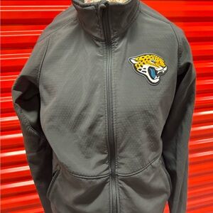 Jacksonville Jaguars Team Issue Medium Gray Full Zip sweater